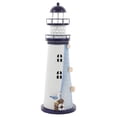 thumbnail image 1 of Farol de vela con forma de faro LED, estilo mediterráneo, candelabro de hierro para muebles de escritorio, decoración del hogar, 1 of 7