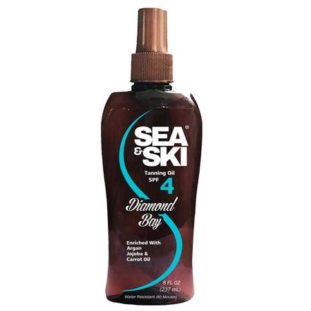 SEA&SKI DARK TAN PUMP SPRAY OIL SPF4