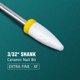 thumbnail image 1 of Dmoley-brocas eléctricas para manicura, brocas de carburo de tungsteno para fresa, fresas de cerámica para uñas, accesorios para pedicura, 1 of 4