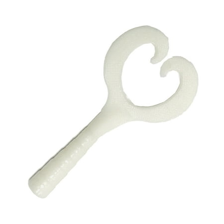 AA s Worms 5 Shrimp #209 Pearl White Soft Baits