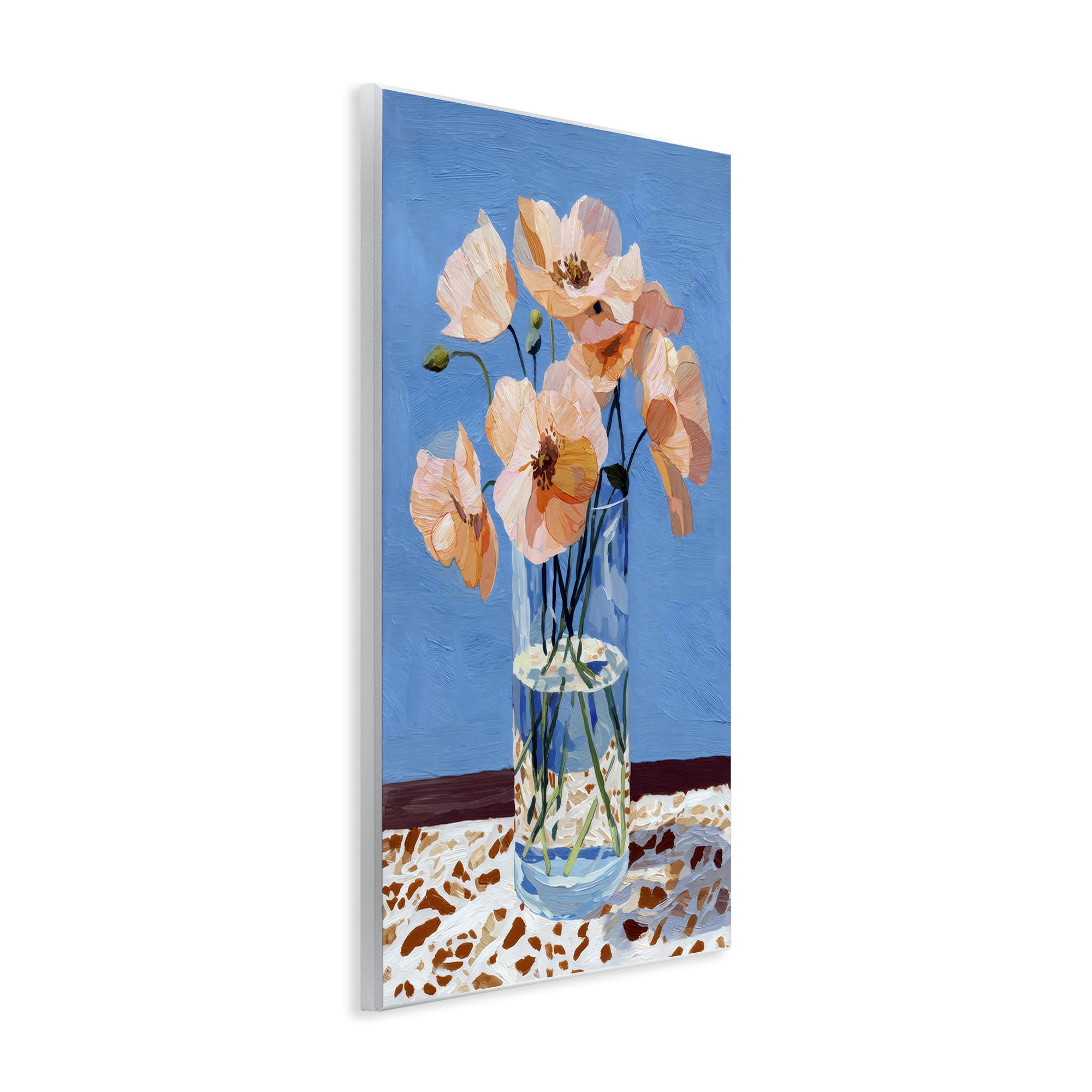 Stupell Industries Bright And Pink Poppies Wall Plaque Art, design by Petal Prints Design