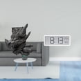 thumbnail image 2 of Figura de mesa,Estantería sujetalibros Estatua Sujetalibros,Sujetalibros decorativos para libros pesados. Decoración para el hogar.,Reloj de pared digital,Reloj de pared digital, 2 of 8