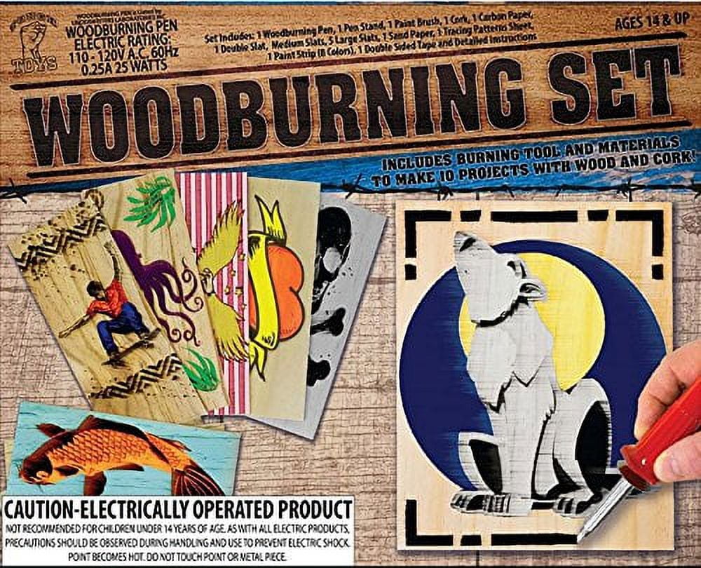 Beginners Wood Burning Kit for Kids and Teenage Boys & Girls