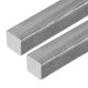 thumbnail image 1 of Uxcell 2 Pcs Square Steel Rod Bar, 9/16"x9/16"x13" 45 Square Steel Bar Stock, Cold Drawn Key Stock Precision, para Soporte Estructural de Maquinaria Industrial y Manualidades de Bricolaje, 1 of 6