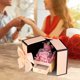 thumbnail image 5 of Fiudx Caja de Regalo de Rosa Eterna, Exquisito Diseño de Doble Puerta, Flor Brillante y Duradera, Almacenamiento Multifuncional de Joyas, Regalo de San Valentín, Elegante Decoración Del Hogar, con Ca, 5 of 6