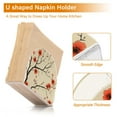 thumbnail image 5 of Yayeee Napkin Holder for Table Kitchen Paper Tissue Organization, Red Floral Pattern, 5 of 8