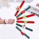 thumbnail image 5 of 12 pulseras navideñas con forma de bofetada, pulseras navideñas con forma de bofetada, pulseras a presión para regalos de fiesta para niños, 5 of 5