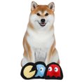 thumbnail image 4 of Pac-man: PAC-MAN, INKY, BLINKY Silo Plush Squeaker Pet Toy 3PK- Backercard, 4 of 5