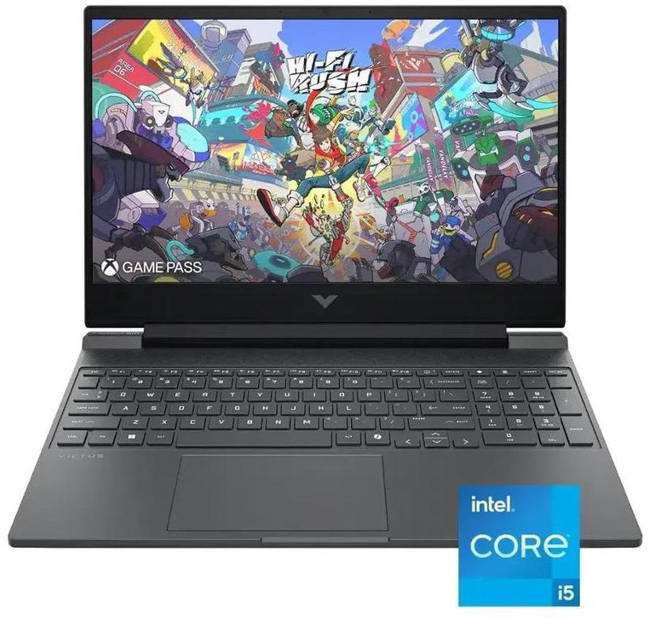 HP Victus 15.6" 144Hz Full HD Gaming Laptop |Intel Core i5-13420H | NVIDIA GeForce RTX 3050 | Copilot |Backlit| Silver | 8GB RAM | 512GB SSD |Windows 11 Home |Bundle with HDMI Cable