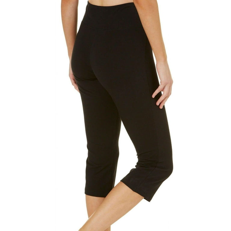 Women s Yoga Crop Athletic Pants Walmart