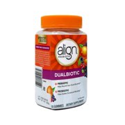 2 Pack - Align Digestive Health Prebiotic + Probiotic Gummies Fruit Flavored - 50 Ct