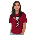 thumbnail image 4 of Retro Betty Boop Cartoon Love Kisses Women Plus Size Graphic Tee Tees Brisco Brands 2X, 4 of 4