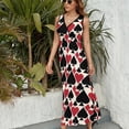 thumbnail image 2 of Robe Sans Manches Amusante de Casino Robe de Fête de Luxe pour Femmes Robes Longues Robe d'Invité de Mariage 2024, 2 of 4