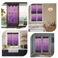 thumbnail image 7 of Window Privacy Film Purple Geometric Stained Glass Window Film Decorative Sun Block Window Cover Ombre Modern Abstract Art Window Clings Static Adhesive Sticker for Bathroom 23.6"x59", 7 of 7