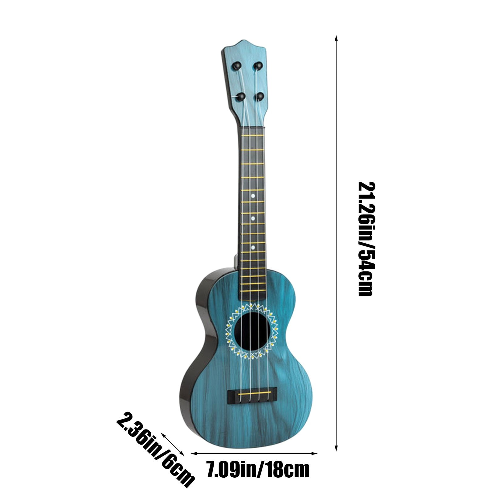 ufeghfjh Toddler Musical Instruments 1-3 Toy Ukulele for Kids Children's Hippopotamus Pattern Guitar Ukulele Toddler Girl Toys Kids Christmas Gifts Toddler Boy Toys Plastic Upgraded
