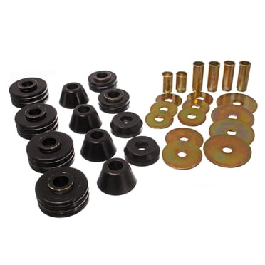 Energy Suspension Black Body Cab Mount Set for 73-80 GM C/K-10/20/30 C/K1500/2500/3500