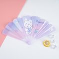 thumbnail image 4 of Homerr Folding Fan 2Pcs Cartoon Pattern Cool Student Children Summer Fine Workmanship Portable Folding Birthday Gift Folding Fan, 4 of 7