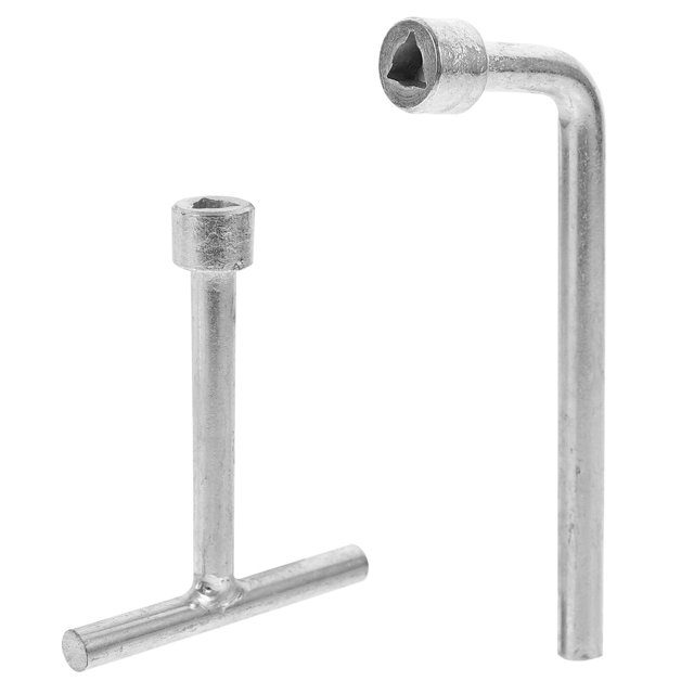 BRIGHTFUFU 2pcs Triangle Head Wrench Durable Security Screw Spanners For Removing Lamp Screws Portable Special For Bolts