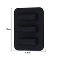 thumbnail image 5 of SPRING PARK 3Pcs Guitar Mute Silencer Plastic Black Guitar Ukelele String Mute Silencer Training Tool Instrument Accessory, 5 of 7
