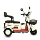 thumbnail image 1 of Bicimoto Eléctrica Familiar BIKEON TWIN PRO Crema  1000W 48V 20Ah, hasta 30km/h y 40km Autonomía, Carga 250kg, Suspensión Delantera, Frenos de Tambor, Canastilla Frontal, Luces LED, Pantalla Digital, 1 of 11