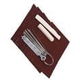 thumbnail image 4 of Guitar Bridge Saddle Nut Files Set Guitar Accessories Parts DIY Luthier Maintenance Tool Guitar Bone Bridge Saddle Nuts Sand Paper Files Guitar Bass Ukulele Leveling Tool, 4 of 8