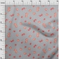 thumbnail image 2 of oneOone Organic Cotton Poplin Twill Fabric Pomegranate Fruit Printed Craft Fabric BTY 42 Inch Wide, 2 of 4