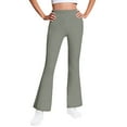 thumbnail image 2 of Cowsor Girls Flared Dress Pants – Soft Bell Bottom Uniform Pants for School or Daily Wear, 2 of 7