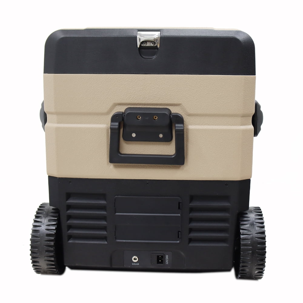 Portable Car Refrigerator Outdoor Fridge Small Refrigerator Car and Household Dual-Use 45L