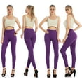 thumbnail image 4 of Falari Classic Leggings Buttery Soft Sports Yoga Workout Stretch Pants, 4 of 5