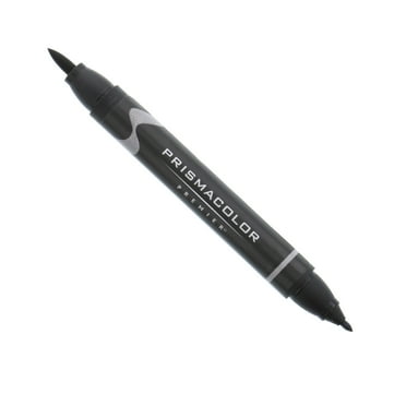 Prismacolor Premier Double-Ended Art Marker, Brush-Fine, Warm Gray 70%