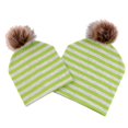 thumbnail image 1 of Gorro de Cálido de Invierno para Madre Bebé, Gorro de Gorro para Niño Y Niño Pequeño - Verde, se describe Sunnimix Sombrero de niño padre de algodón, 1 of 8