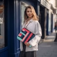 thumbnail image 6 of FORMRS 15-15.6 inch Laptop Sleeve Case Soft Carrying Quilted Computer Bag Cover, Navy Blue Stripes, 6 of 7