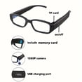 thumbnail image 6 of Smart Glasses with 1080P Camera, Digital Video Recorder, Eye Protection DV Glasses, Portable Ultra Clear Camera Glasses with TF Card & Long Battery Life, 6 of 8