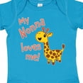 thumbnail image 4 of Inktastic My Nonna Loves Me Cute Giraffe Boys or Girls Baby Bodysuit, 4 of 5