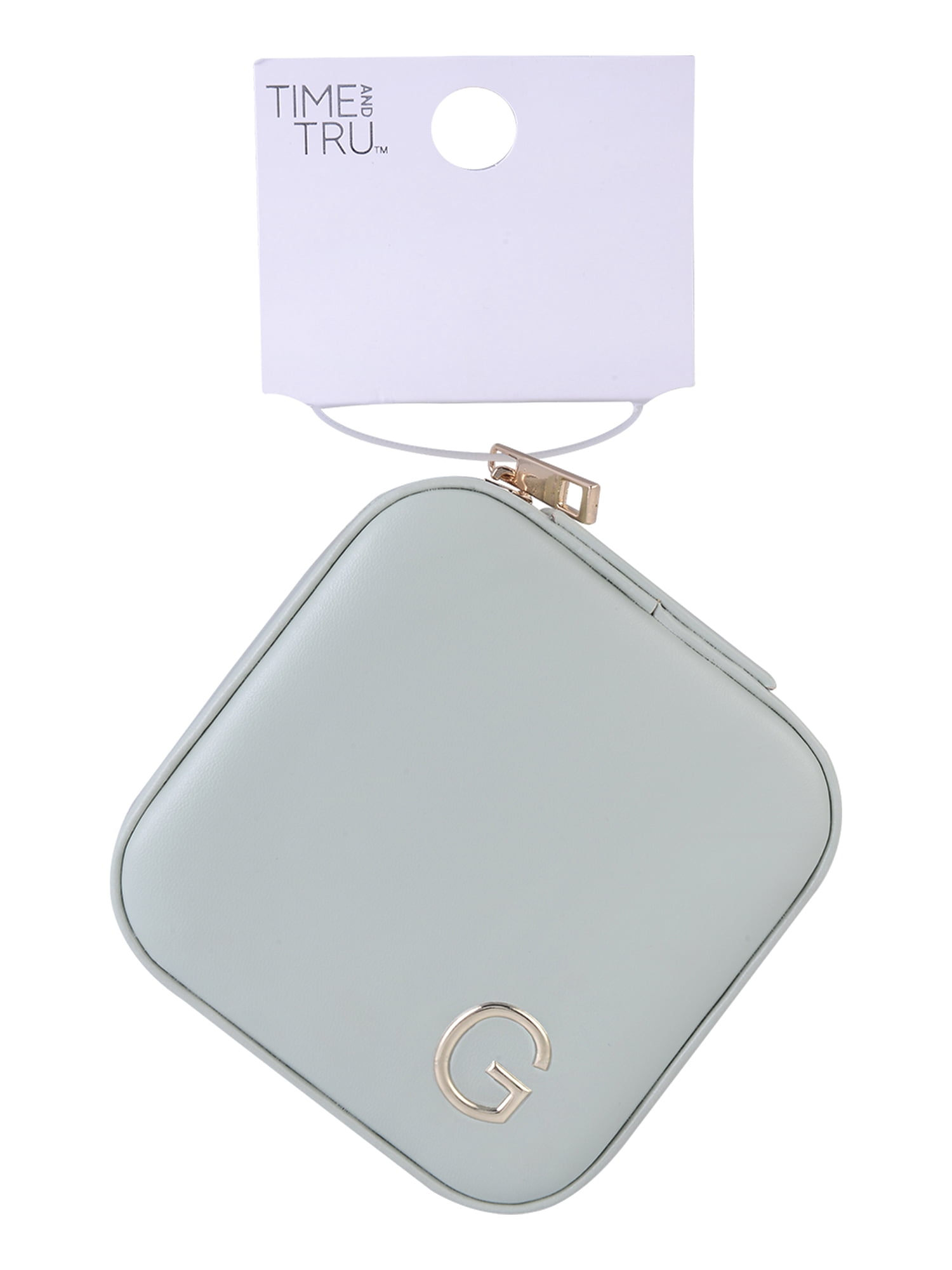 Time and Tru Square Sage Initial "G" Jewelry Organizer
