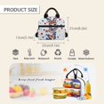 thumbnail image 7 of Yuyamidu Butterfly Lunch Box for Girls 4th Grade/5th Grade American Flag Lunchbox for Age 9-11 Primary School Lunch Tote Bags for Kids Teen Large Capacity Food Handbags for Women, 7 of 7