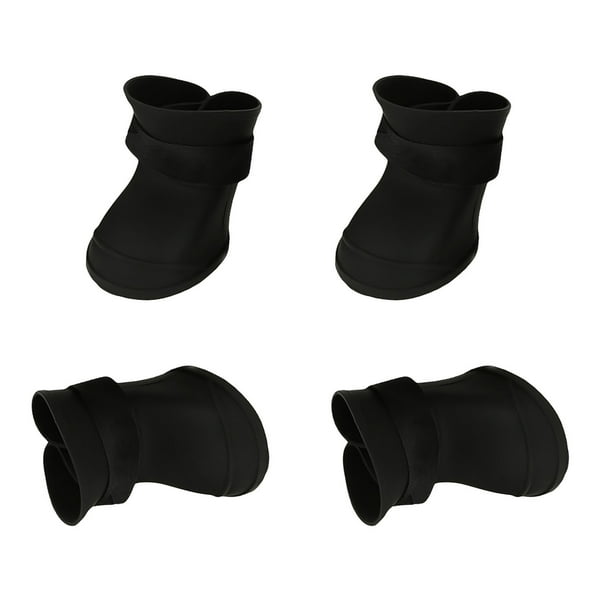 Botas impermeables para perros y gatos zapatos protectores antideslizantes para la lluvia para todo tipo de clima cómodos para proteger los pies al aire libre 4 Uds ANGGREK Otros