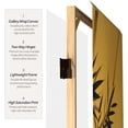 thumbnail image 4 of 4 ft. Short Double Sided Bamboo Tree Canvas Folding Screen, 4 of 7