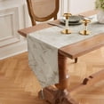 thumbnail image 2 of WARM HOME DESIGNS Silver Printed Foil Velvet 72 Inch Table Runner. ITR Silver 72, 2 of 4