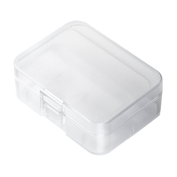 COOLHOOD Clear Battery Storage Case for 2x18500 or 3x16340 Batteries Protect Your Batteries, Prevents Short Circuits and Dusts