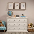 thumbnail image 4 of DaVinci Signature 6-Drawer Double Dresser in White, 4 of 7