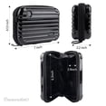 thumbnail image 2 of Funda rígida para cosméticos Framendino, color negro, 2 of 9