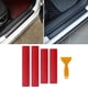 thumbnail image 4 of Kit de Protector de umbral de 4 Uds., accesorios interiores decorativos de fibra de carbono de repuesto, protectores de entrada de alféizar de puerta Rojo Macarena Umbral de puerta, 4 of 7