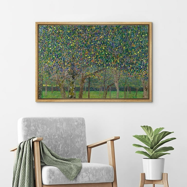 PixonSign Framed Canvas Print Wall Art The Pear Tree by Gustav
