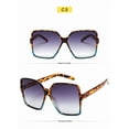 thumbnail image 2 of Fashion Women Oversized Sunglasses Brand Designer Big Frame Sun Glasses for Female Trendy Shade with Gradient Lense UV400, 2 of 5