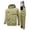 Army Green@GC@, variant on CONZONE Mens 2 Peice Skiing Suit Thermal Snowsuit for Men Solid Color Windproof Jacket Jumpsuit Warm Fall Winter Ski Outfits