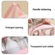 thumbnail image 3 of Conjunto de 3 piezas, bolsa de almacenamiento multifuncional de viaje impermeable transparente portátil, bolsa de lavado a cuadros para mujer, 3 of 5