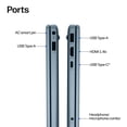 thumbnail image 6 of HP 15.6 inch HD Windows Laptop Intel Processor N250 4GB 128GB UFS Moonlight Blue, 6 of 17