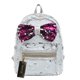 thumbnail image 1 of Shining Sequins Bowknot Mujeres Mochila Niñas Fiesta Pequeña Mochila/Plata-205024.04 Tmvgtek Para estrenar, 1 of 6