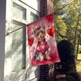 thumbnail image 6 of Silky Terrier My Valentine House Flag, 6 of 7